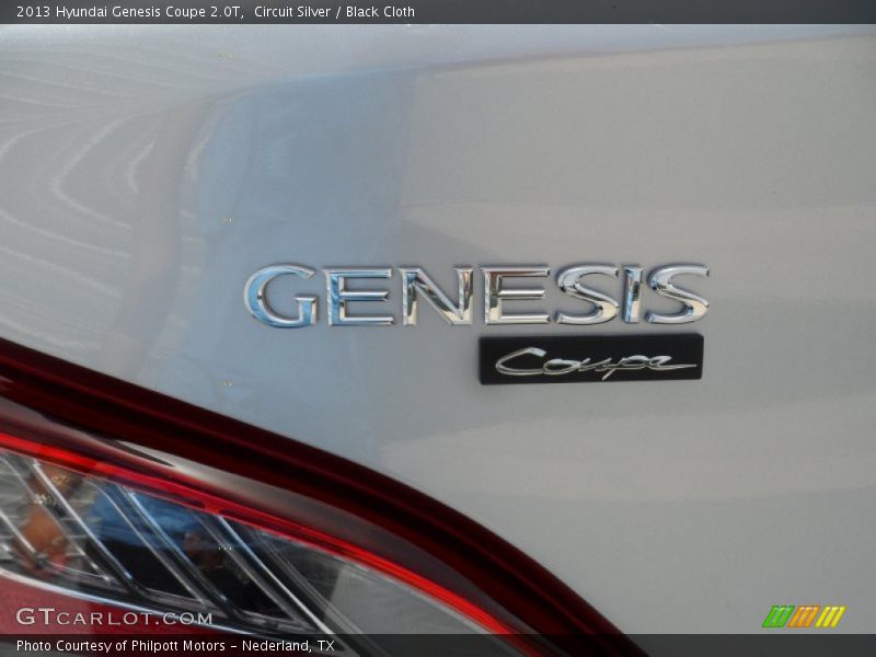  2013 Genesis Coupe 2.0T Logo