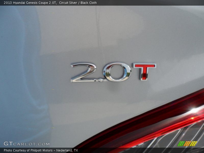 2013 Genesis Coupe 2.0T Logo