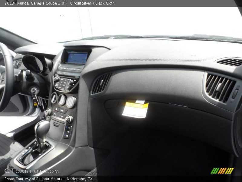 Circuit Silver / Black Cloth 2013 Hyundai Genesis Coupe 2.0T