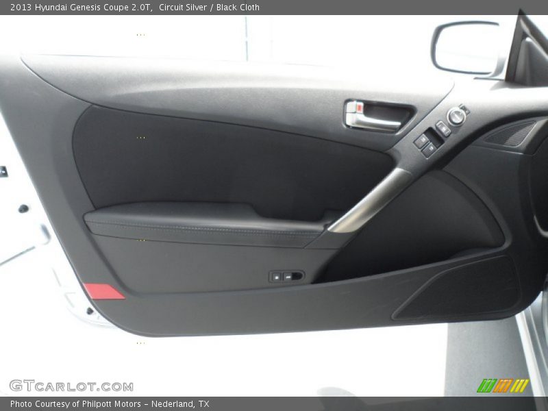 Door Panel of 2013 Genesis Coupe 2.0T