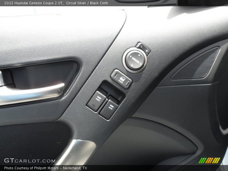 Controls of 2013 Genesis Coupe 2.0T