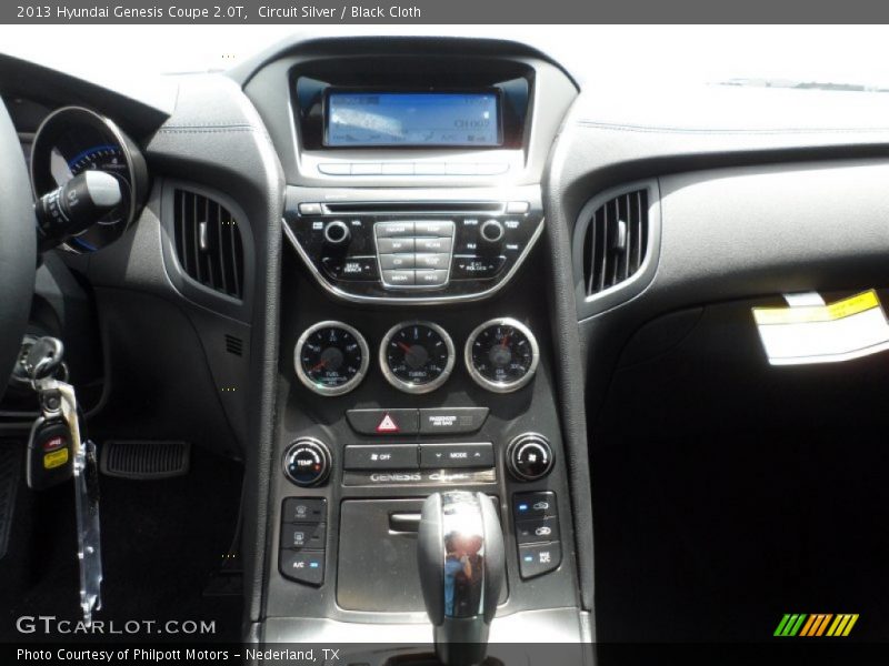 Circuit Silver / Black Cloth 2013 Hyundai Genesis Coupe 2.0T