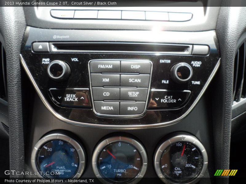 Controls of 2013 Genesis Coupe 2.0T