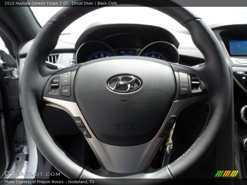  2013 Genesis Coupe 2.0T Steering Wheel