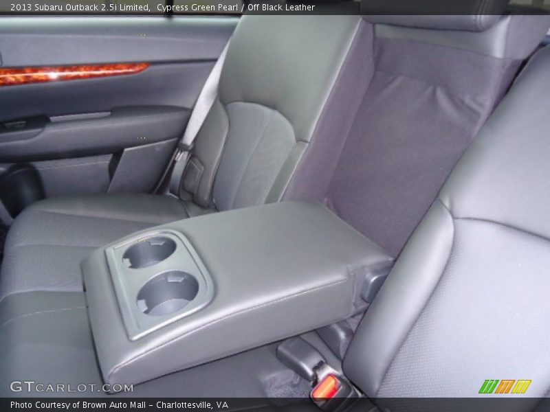 Cypress Green Pearl / Off Black Leather 2013 Subaru Outback 2.5i Limited