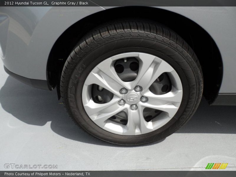 Graphite Gray / Black 2012 Hyundai Tucson GL