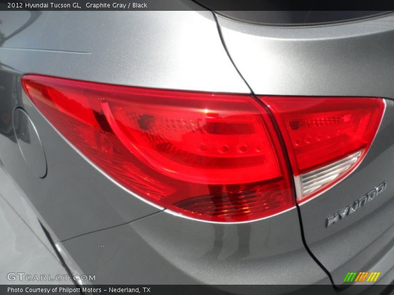 Graphite Gray / Black 2012 Hyundai Tucson GL