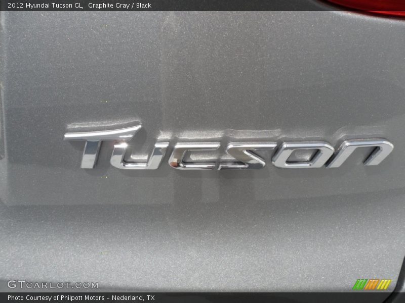 Graphite Gray / Black 2012 Hyundai Tucson GL