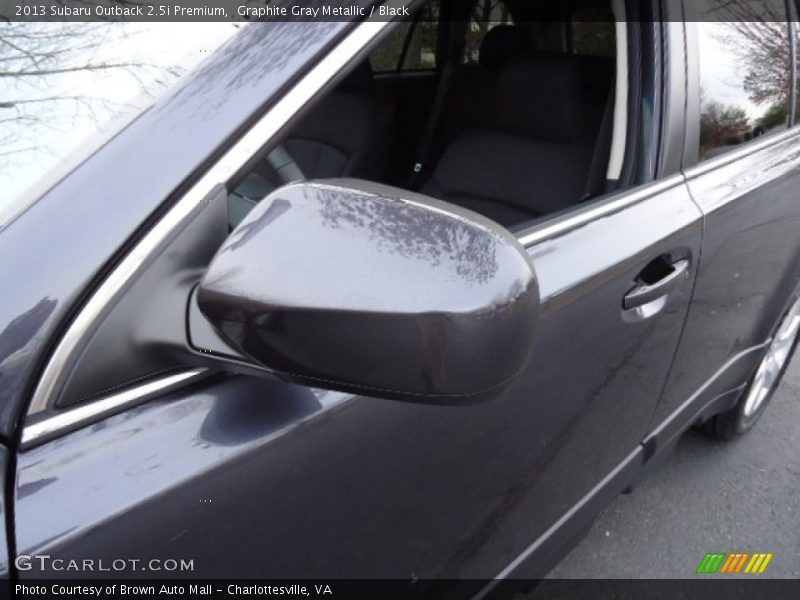 Graphite Gray Metallic / Black 2013 Subaru Outback 2.5i Premium
