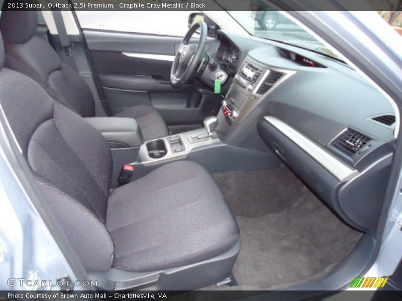 Graphite Gray Metallic / Black 2013 Subaru Outback 2.5i Premium