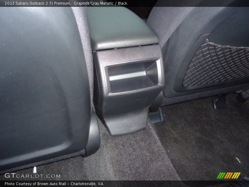 Graphite Gray Metallic / Black 2013 Subaru Outback 2.5i Premium