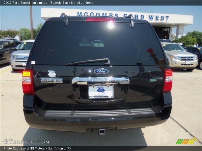 Tuxedo Black Metallic / Stone 2012 Ford Expedition Limited