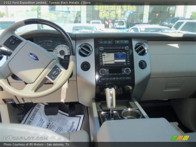 Tuxedo Black Metallic / Stone 2012 Ford Expedition Limited