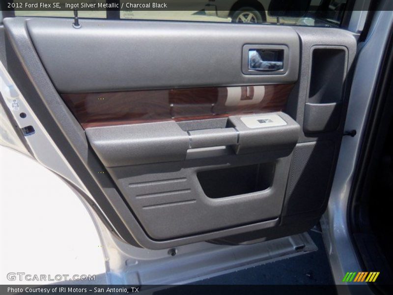 Ingot Silver Metallic / Charcoal Black 2012 Ford Flex SE