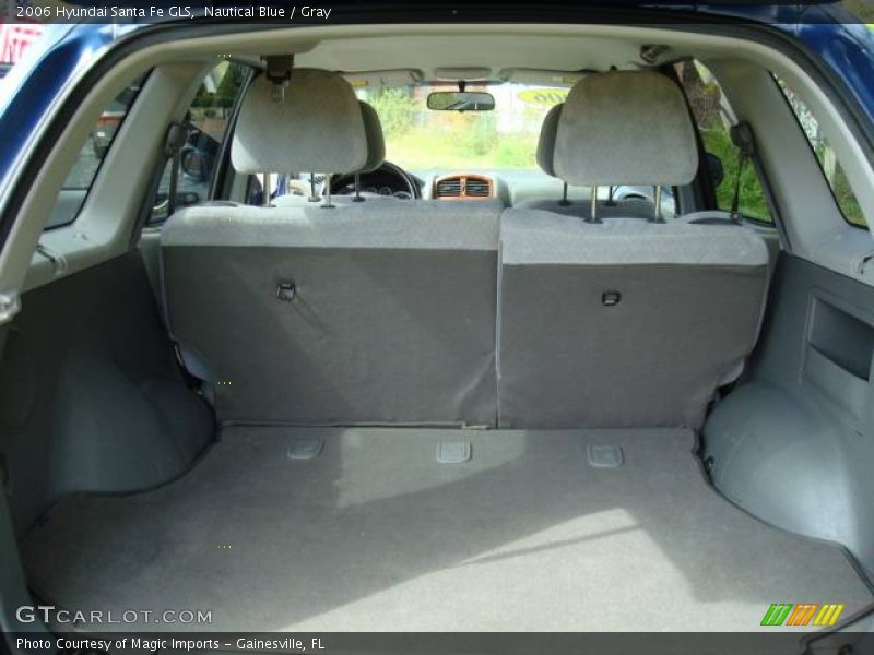 Nautical Blue / Gray 2006 Hyundai Santa Fe GLS