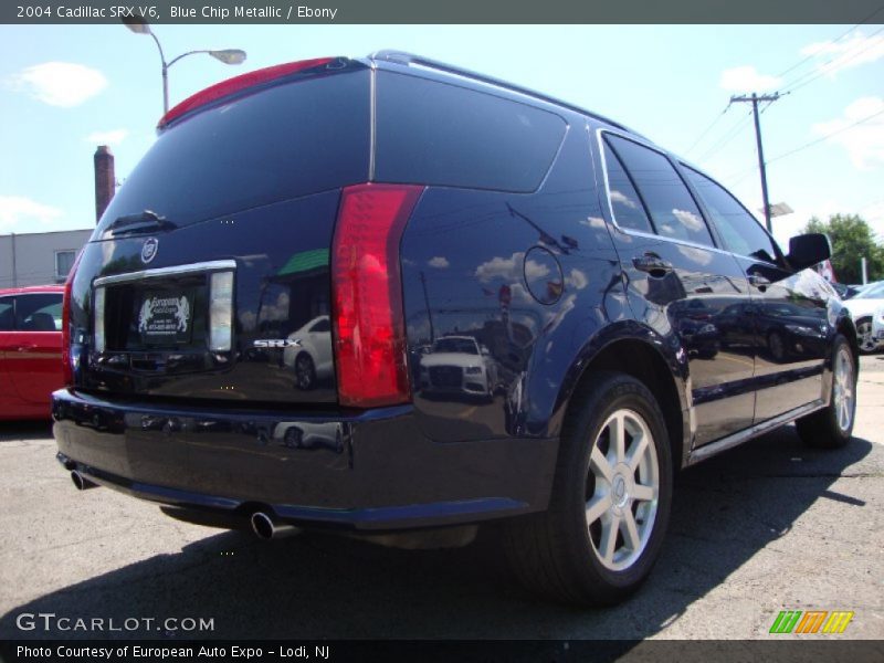 Blue Chip Metallic / Ebony 2004 Cadillac SRX V6