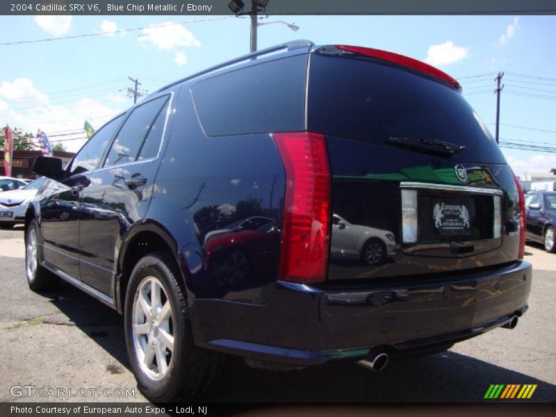 Blue Chip Metallic / Ebony 2004 Cadillac SRX V6