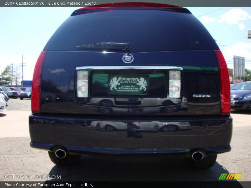 Blue Chip Metallic / Ebony 2004 Cadillac SRX V6