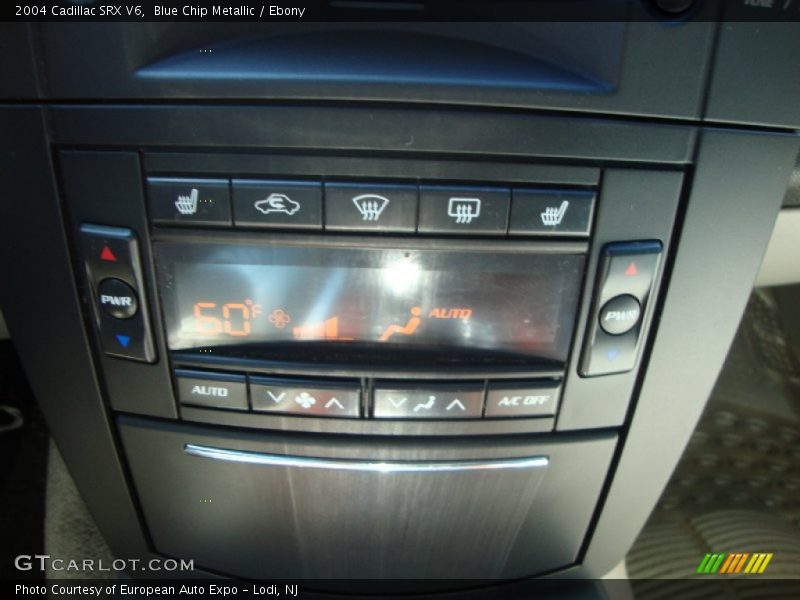 Blue Chip Metallic / Ebony 2004 Cadillac SRX V6