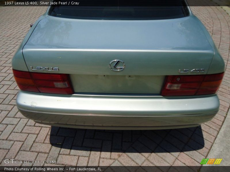Silver Jade Pearl / Gray 1997 Lexus LS 400