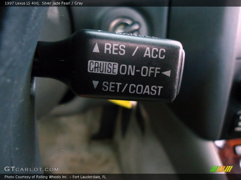 Silver Jade Pearl / Gray 1997 Lexus LS 400