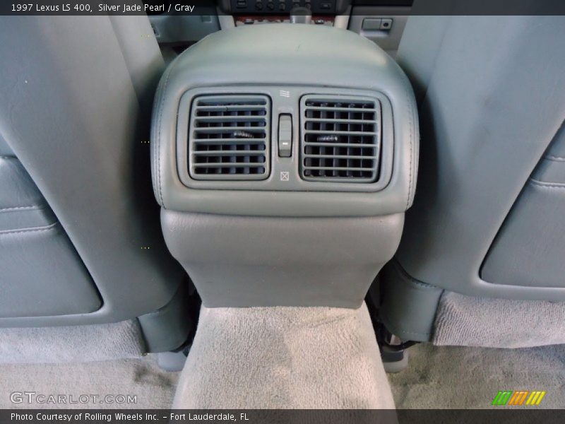Silver Jade Pearl / Gray 1997 Lexus LS 400