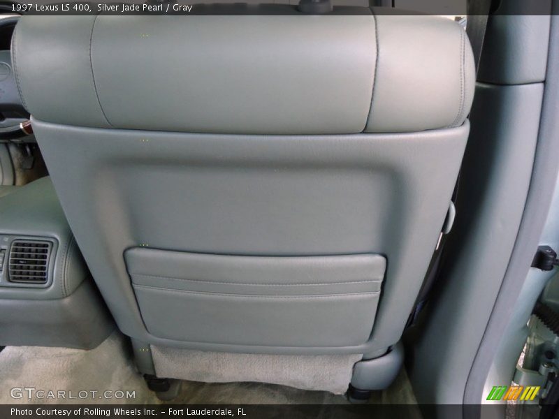 Silver Jade Pearl / Gray 1997 Lexus LS 400