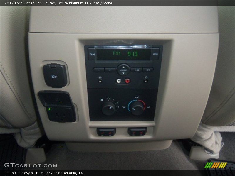 White Platinum Tri-Coat / Stone 2012 Ford Expedition Limited