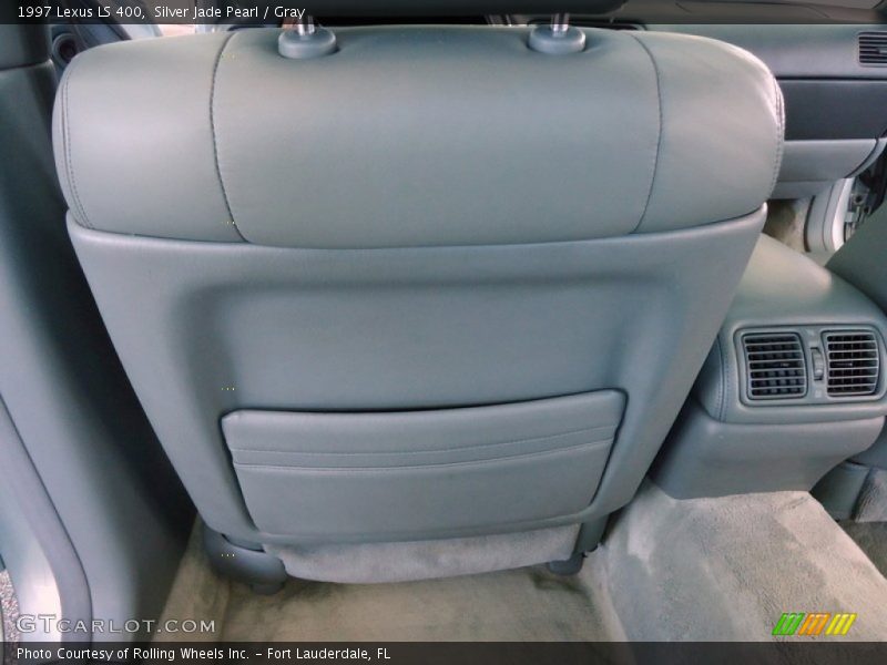 Silver Jade Pearl / Gray 1997 Lexus LS 400