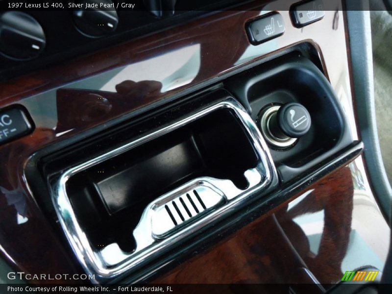Silver Jade Pearl / Gray 1997 Lexus LS 400