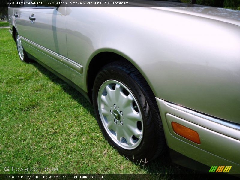 Smoke Silver Metallic / Parchment 1998 Mercedes-Benz E 320 Wagon