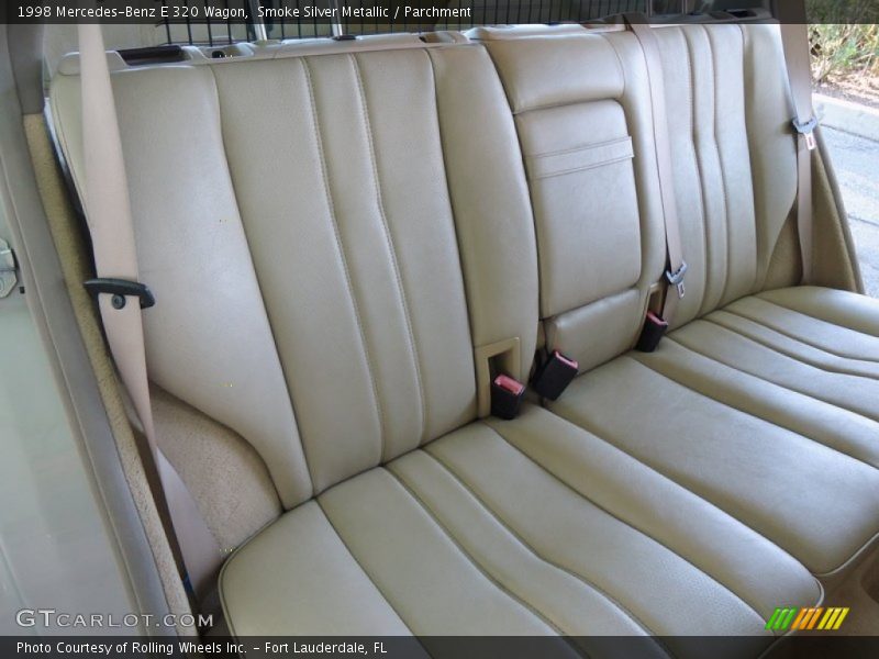 Rear Seat of 1998 E 320 Wagon