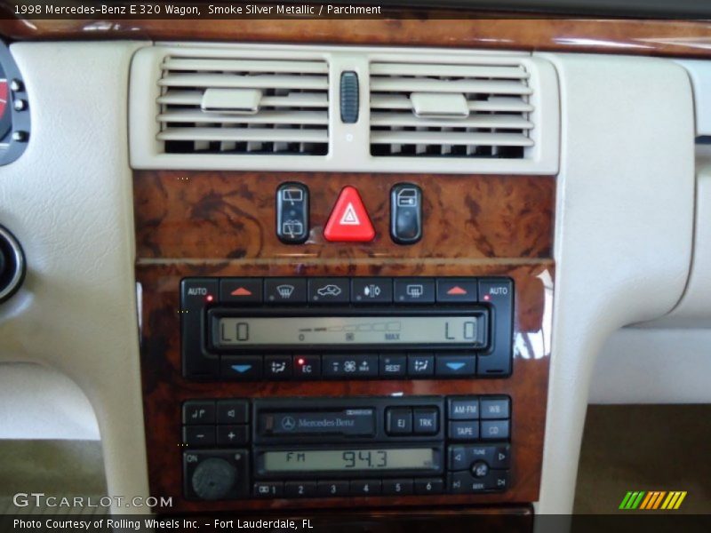 Controls of 1998 E 320 Wagon