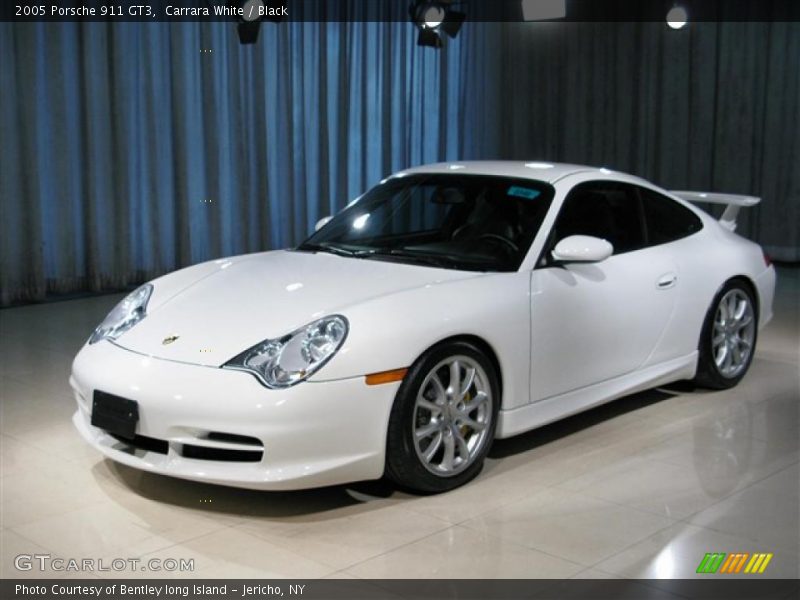 Carrara White / Black 2005 Porsche 911 GT3