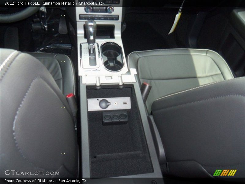 Cinnamon Metallic / Charcoal Black 2012 Ford Flex SEL