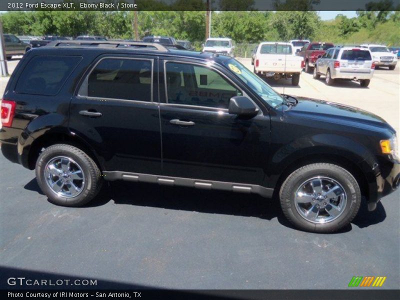 Ebony Black / Stone 2012 Ford Escape XLT