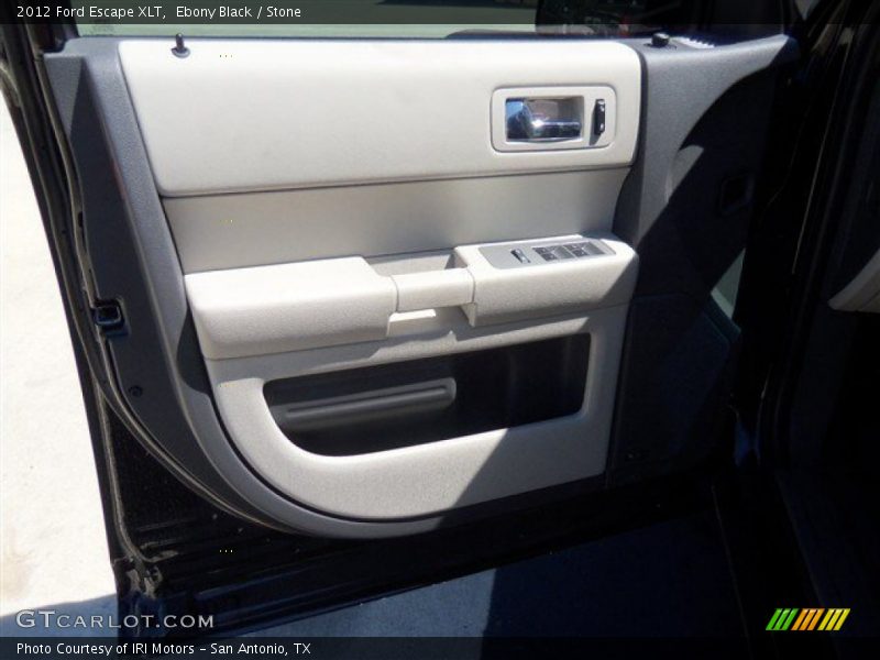 Ebony Black / Stone 2012 Ford Escape XLT