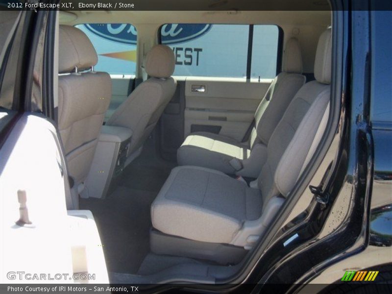 Ebony Black / Stone 2012 Ford Escape XLT