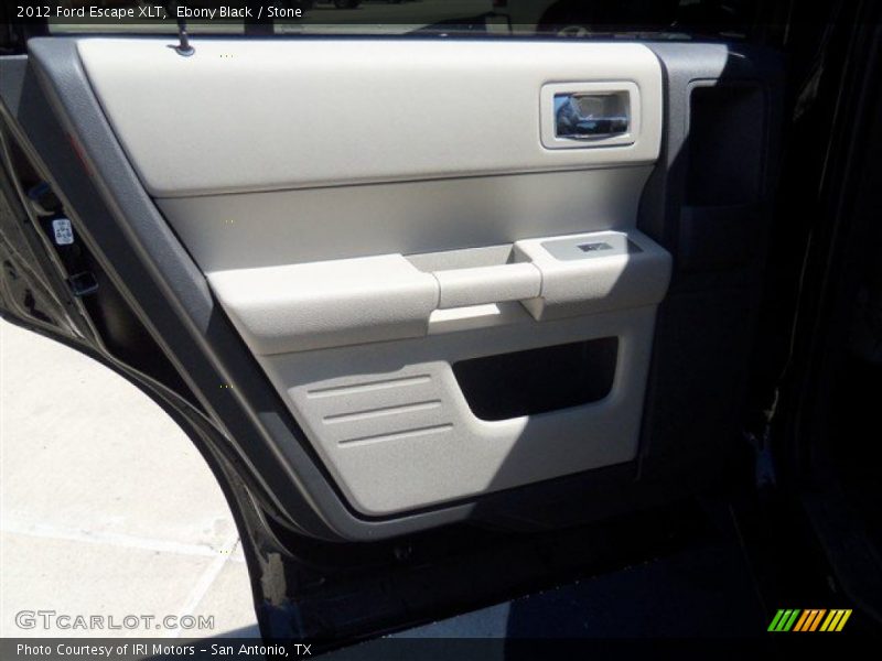 Ebony Black / Stone 2012 Ford Escape XLT