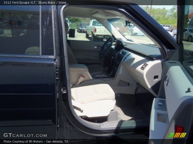 Ebony Black / Stone 2012 Ford Escape XLT