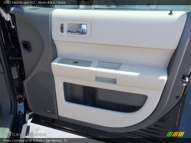 Ebony Black / Stone 2012 Ford Escape XLT