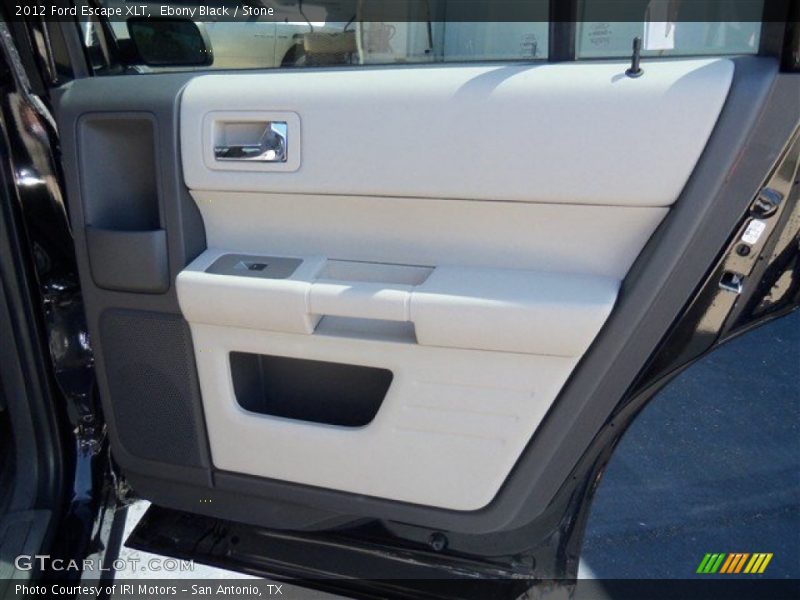 Ebony Black / Stone 2012 Ford Escape XLT