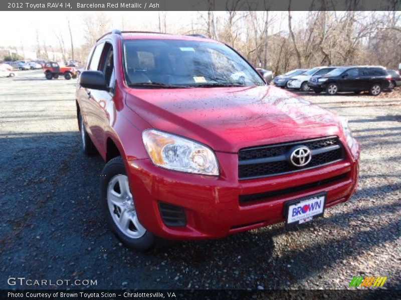 Barcelona Red Metallic / Ash 2012 Toyota RAV4 I4