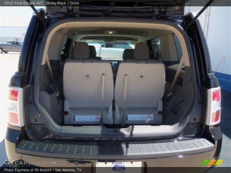 Ebony Black / Stone 2012 Ford Escape XLT