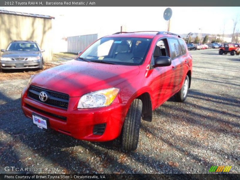Barcelona Red Metallic / Ash 2012 Toyota RAV4 I4