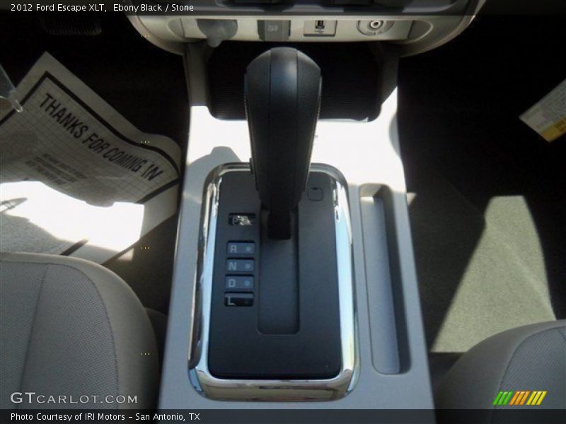 Ebony Black / Stone 2012 Ford Escape XLT