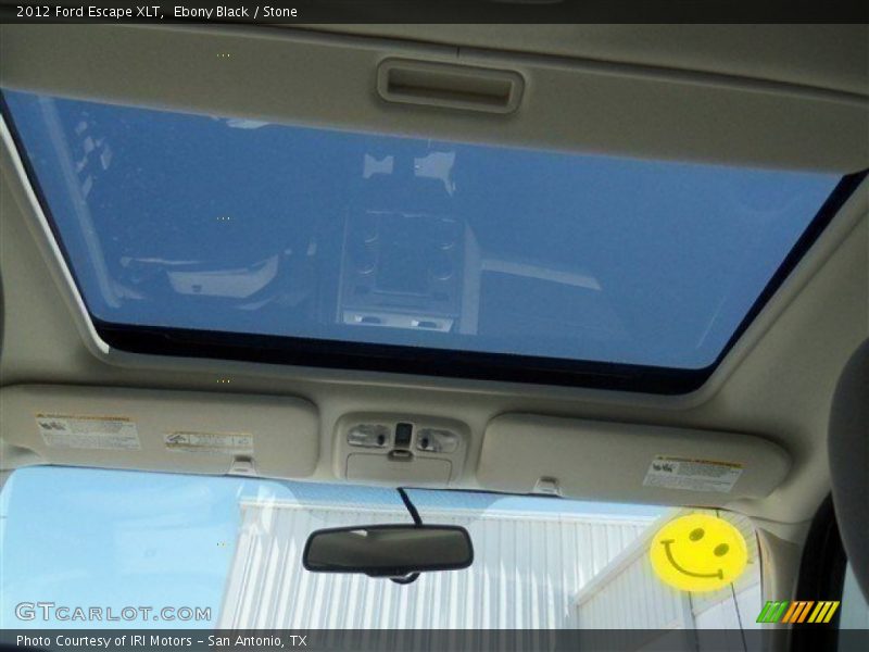 Ebony Black / Stone 2012 Ford Escape XLT