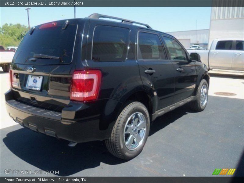 Ebony Black / Stone 2012 Ford Escape XLT