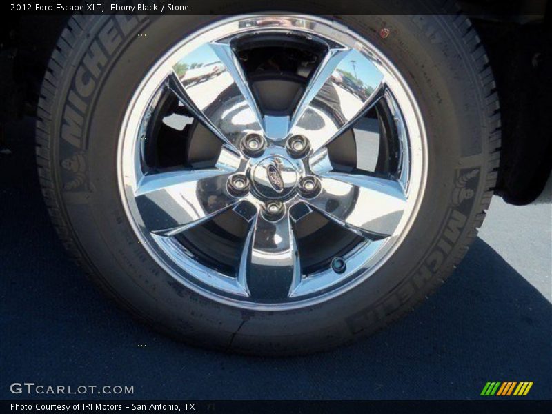 Ebony Black / Stone 2012 Ford Escape XLT