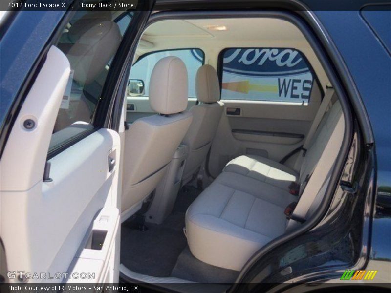 Ebony Black / Stone 2012 Ford Escape XLT